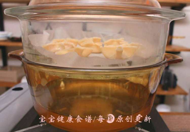 三文鱼蒸饺步骤11
