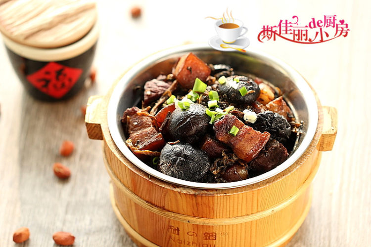 香菇梅干菜红烧肉步骤10
