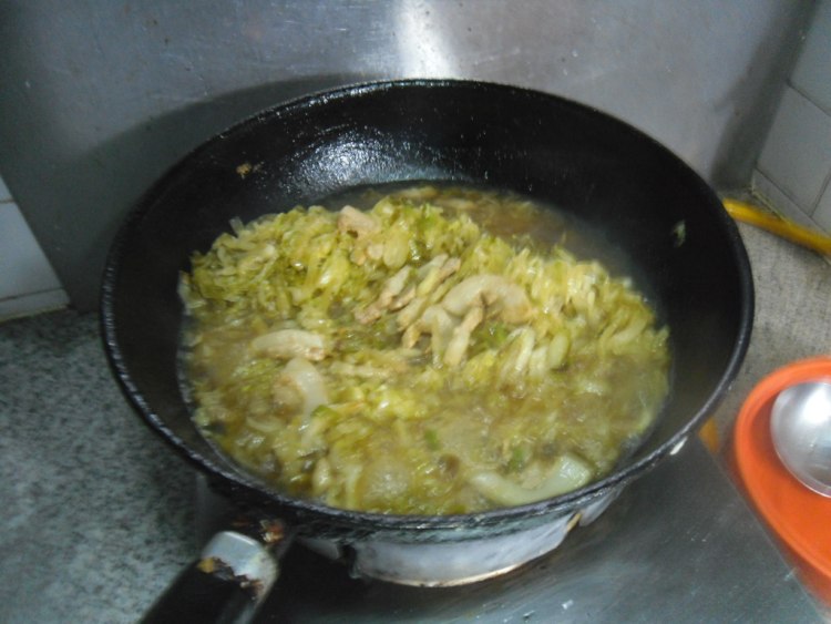 肉丝酸菜粉步骤8