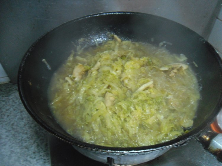 肉丝酸菜粉步骤11