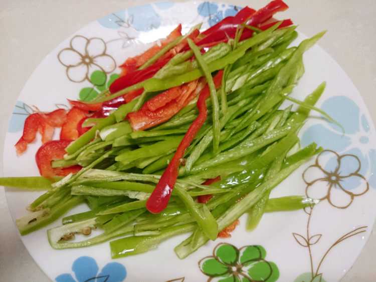 冬笋肉丝#非转基因金步骤4