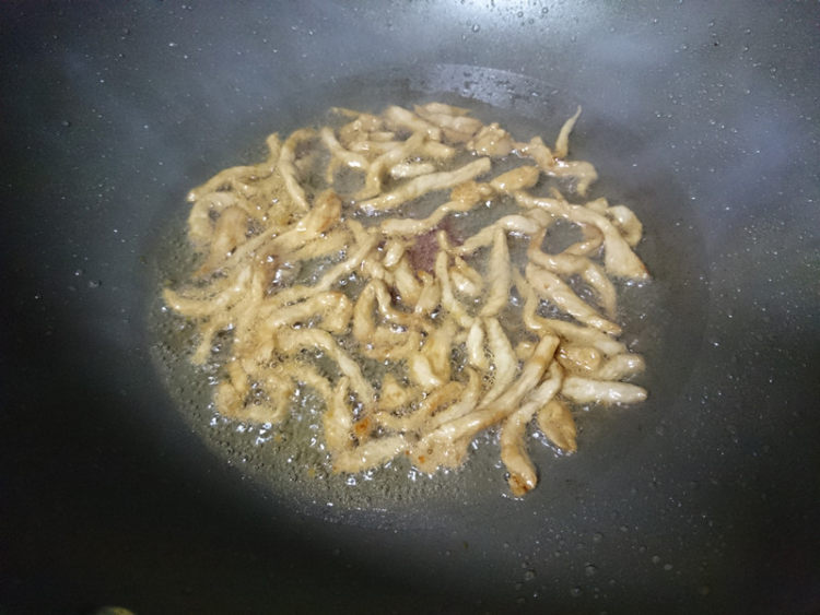 冬笋肉丝#非转基因金步骤10