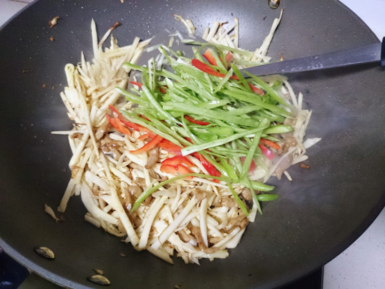 冬笋肉丝#非转基因金步骤14