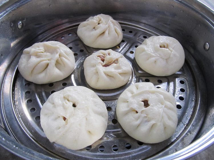 豇豆猪肉包步骤10