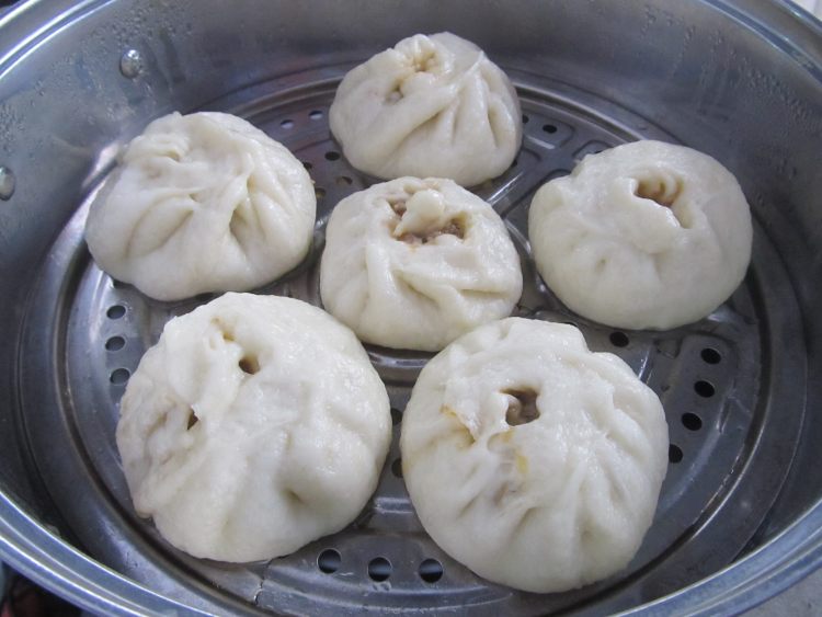 豇豆猪肉包步骤11