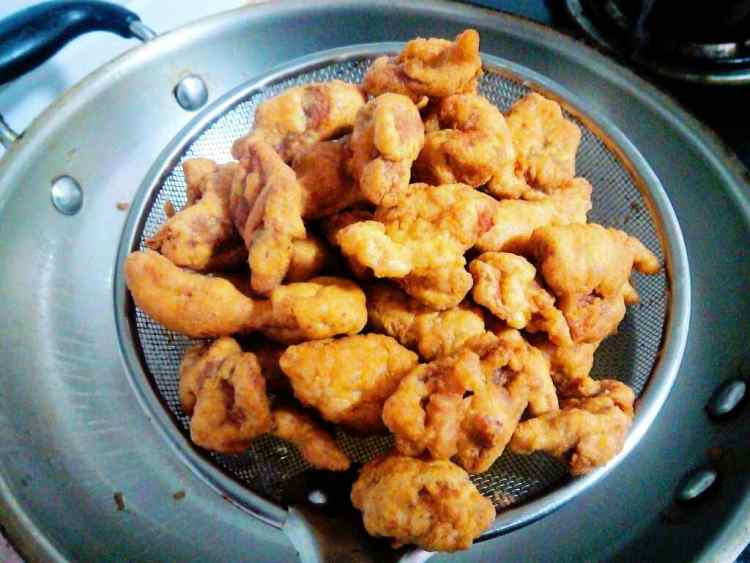 香酥炸肉步骤5
