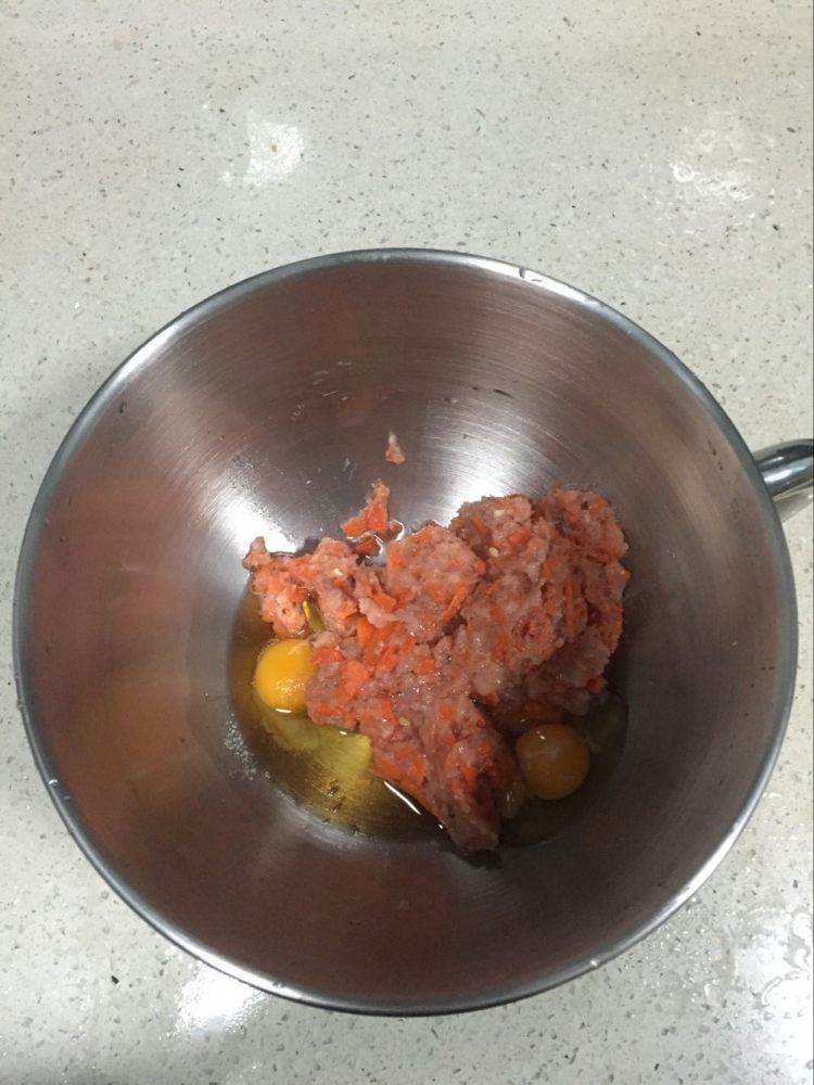 鲜虾肉饼步骤4
