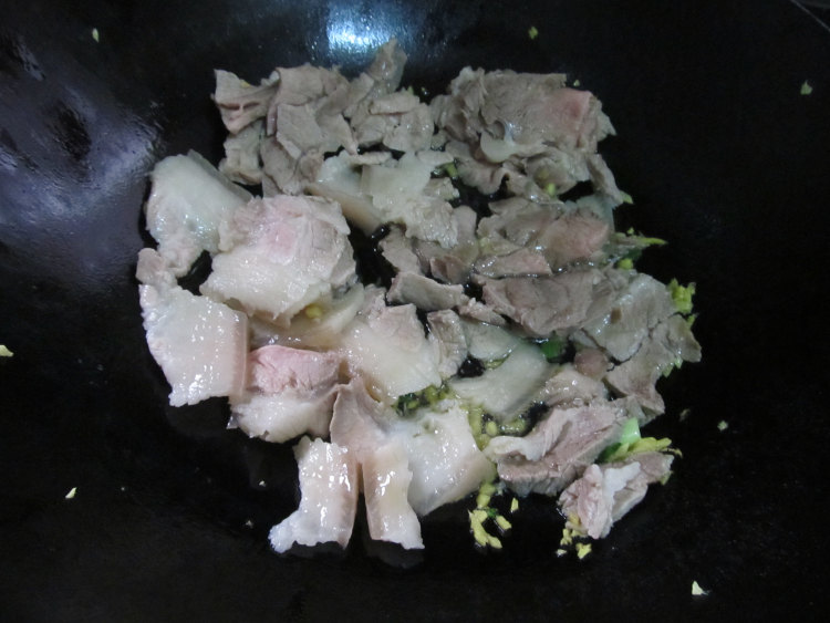 姜汁肉步骤6