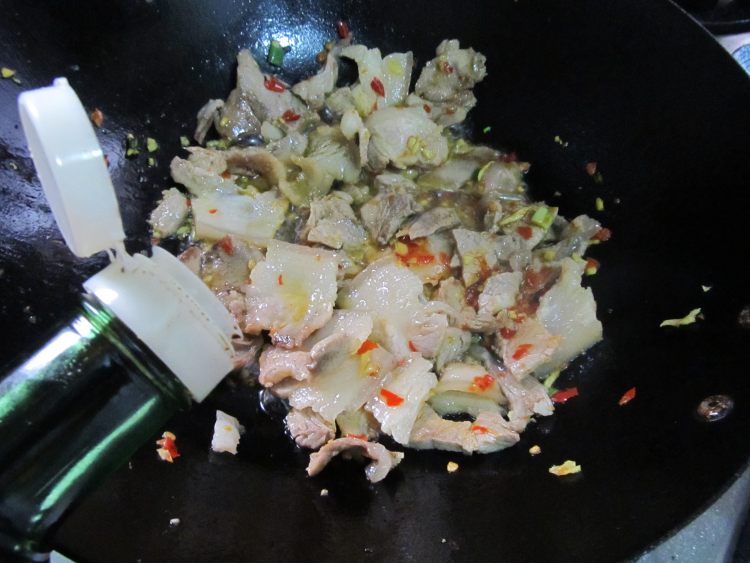 姜汁肉步骤7