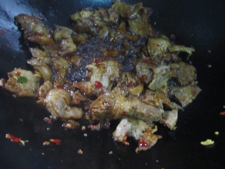 姜汁肉步骤8
