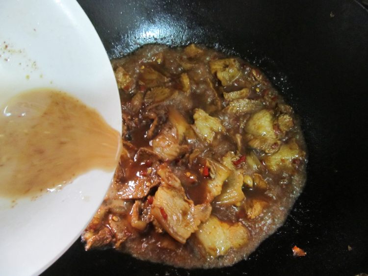 姜汁肉步骤10