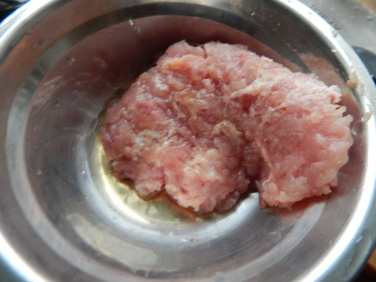 肉末蒸山药步骤2