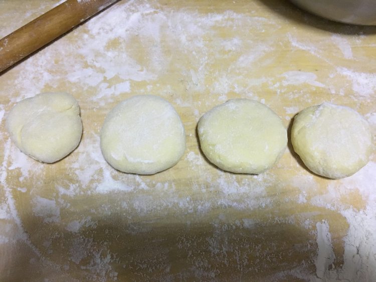 发面肉饼步骤6