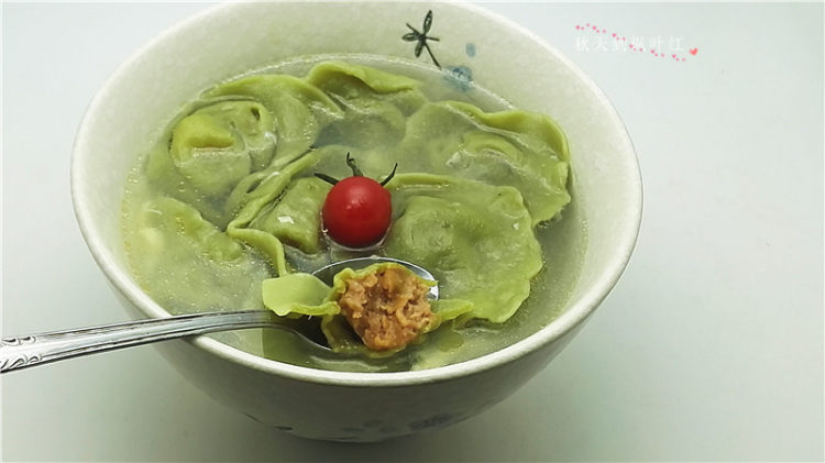 菠菜鲜肉清汤馄饨步骤18