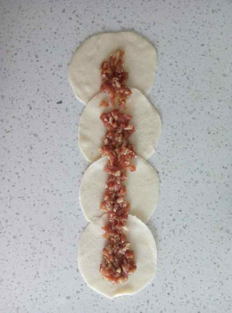玫瑰煎饺步骤5