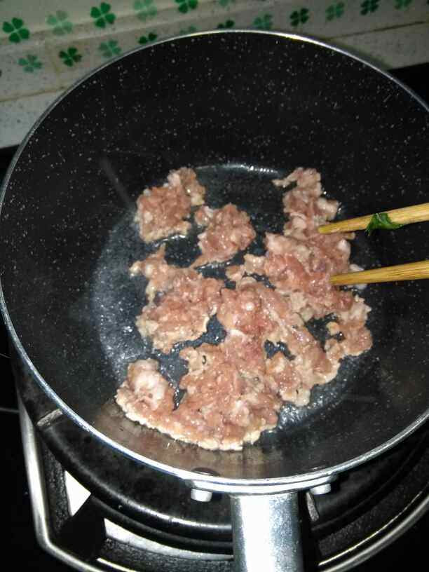 肉末豆角面步骤6