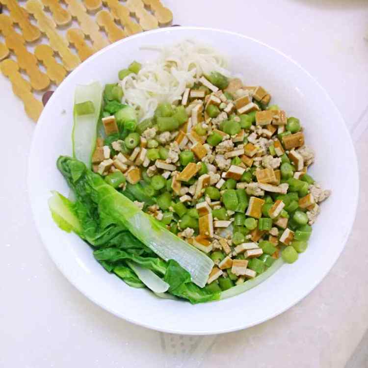 肉末豆角面步骤11