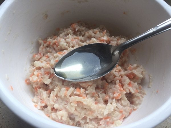 香煎莲藕猪肉饼步骤6