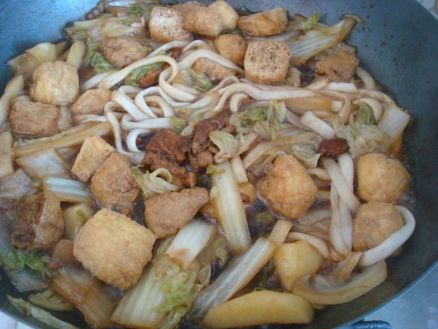 烩菜拌莜面猫耳朵步骤15