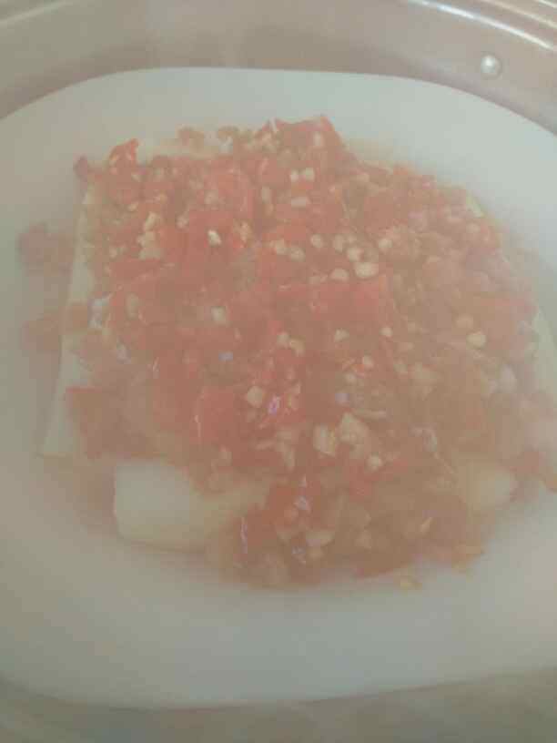 剁椒蒸瓠瓜步骤6