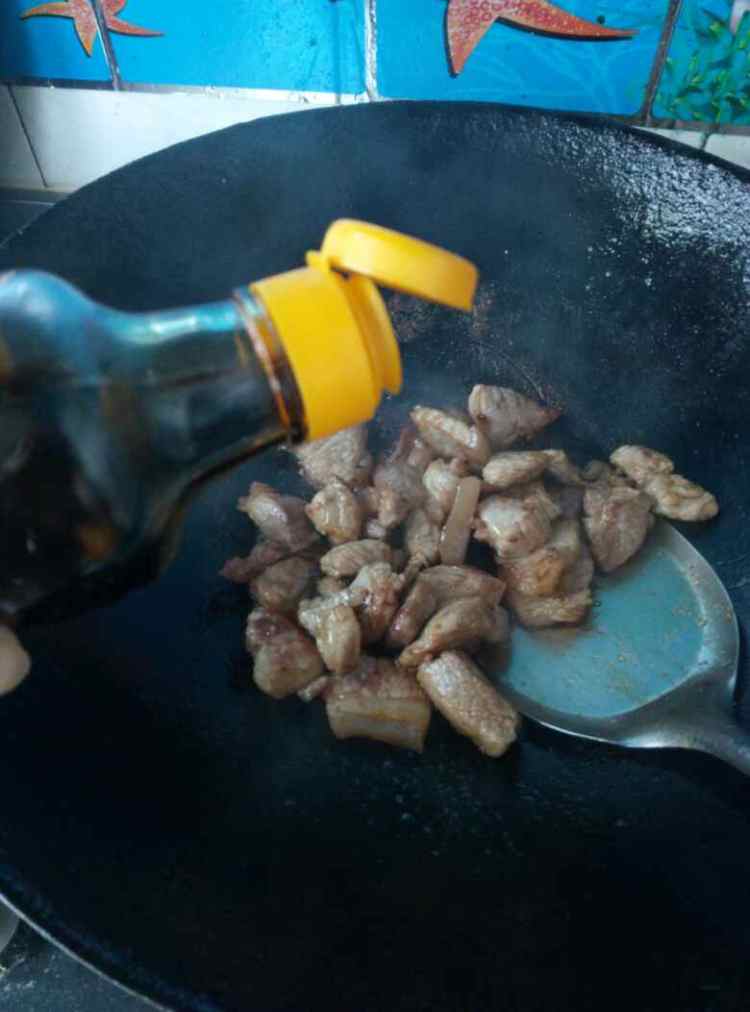 素鸡烧肉步骤8