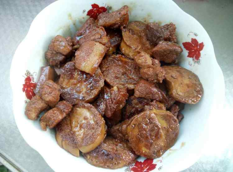 素鸡烧肉步骤13