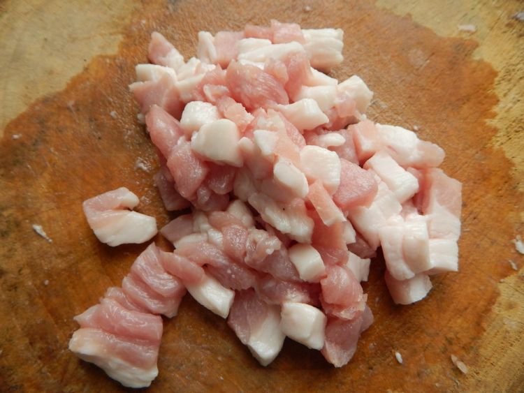 莴笋土豆炒肉丁步骤3