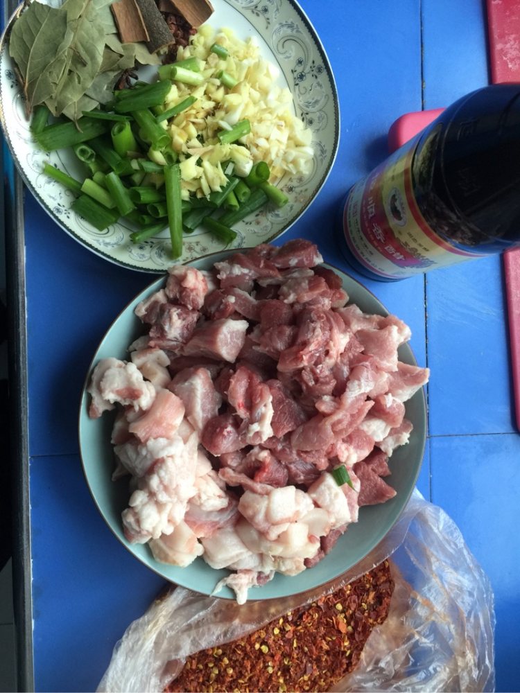 醋肉步骤1
