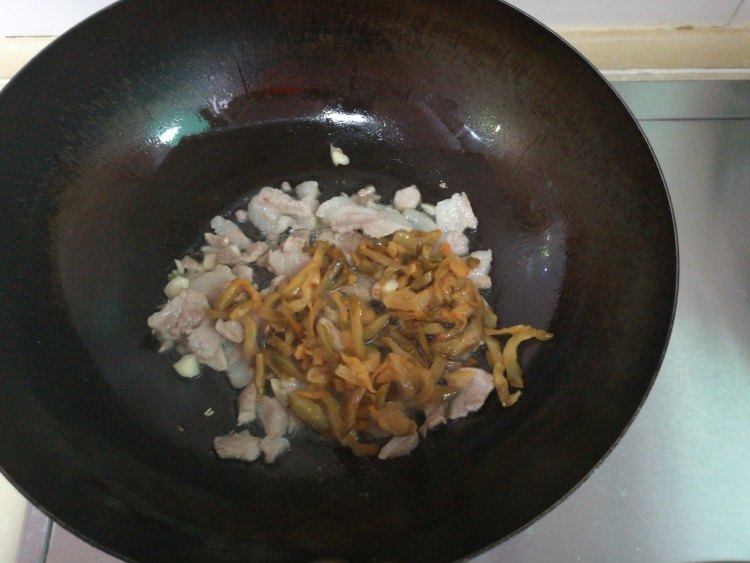 榨菜豆芽西兰花步骤4