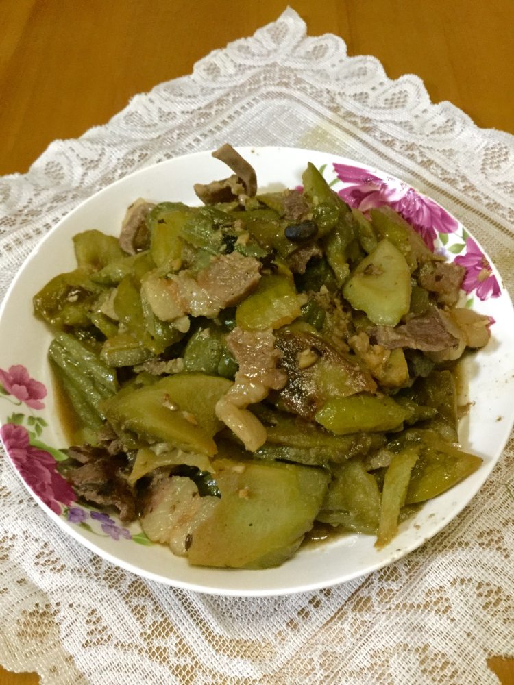 肉焖苦瓜步骤11