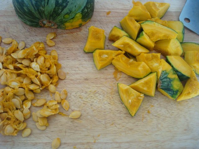 土豆豆角南瓜大烩菜步骤3