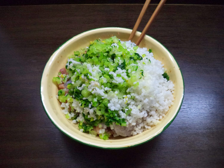 香芹鲜虾鲜肉饺步骤4