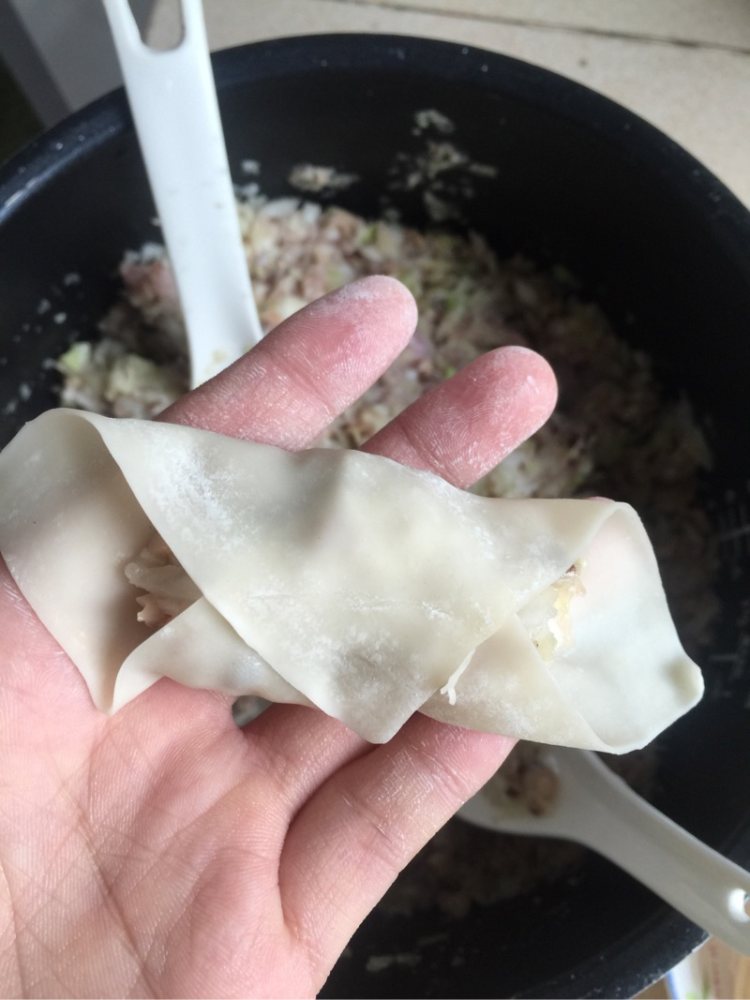 白菜香菇猪肉馅饺子步骤9