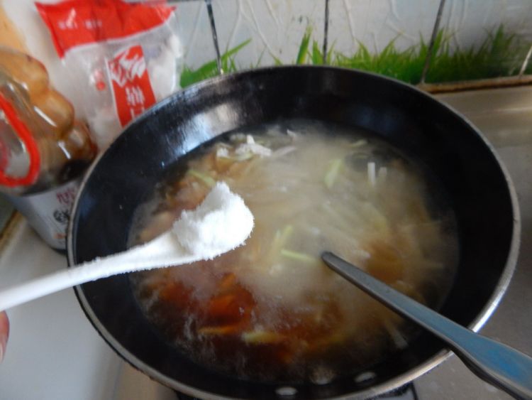 西红柿肉丝煮年糕步骤14