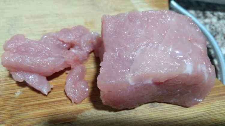宝宝肉松步骤1