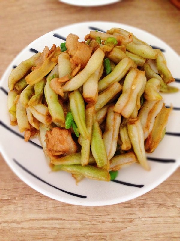 炒白芸豆步骤7