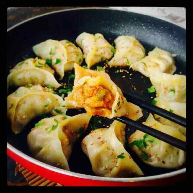 胡萝卜猪肉生煎包步骤15