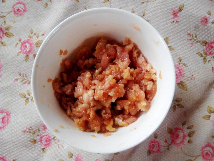 枸杞肉末蒸冬瓜步骤5