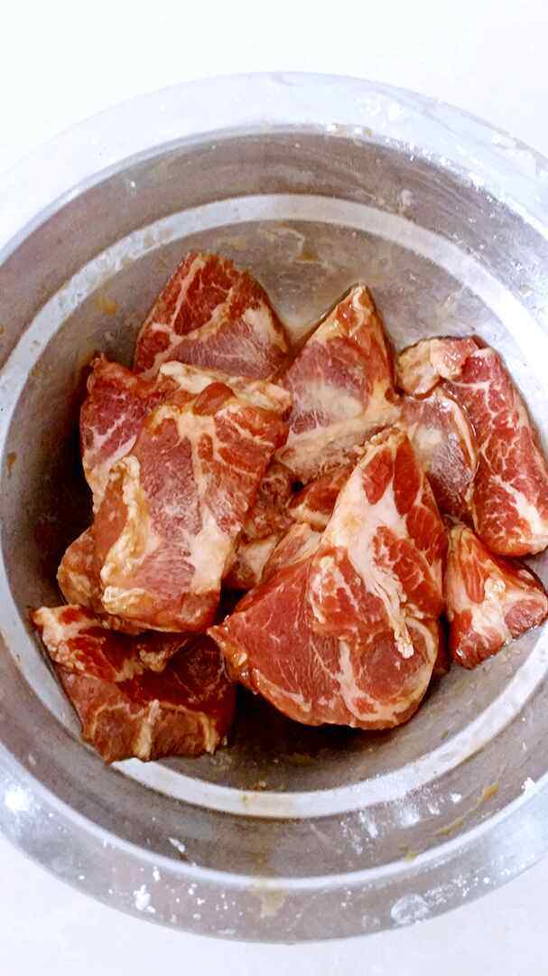 南瓜肉片步骤2