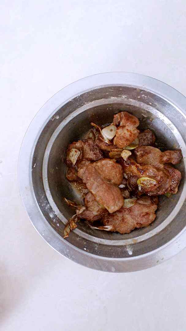 南瓜肉片步骤6