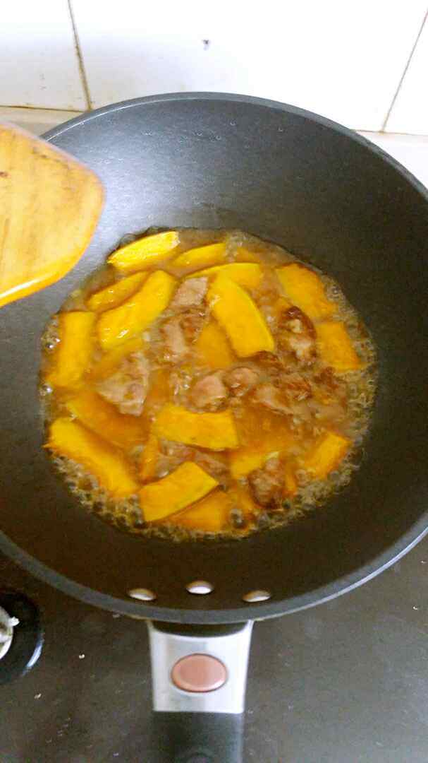 南瓜肉片步骤9