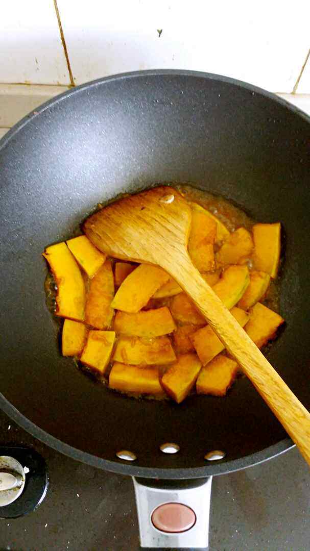 南瓜肉片步骤8