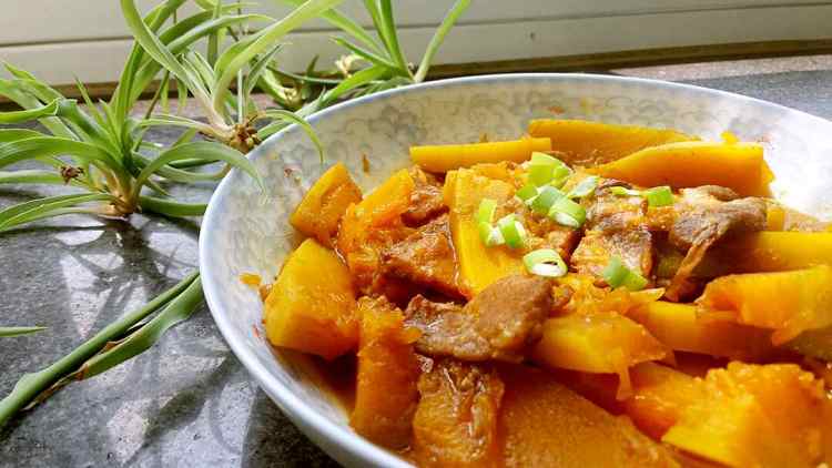 南瓜肉片步骤12