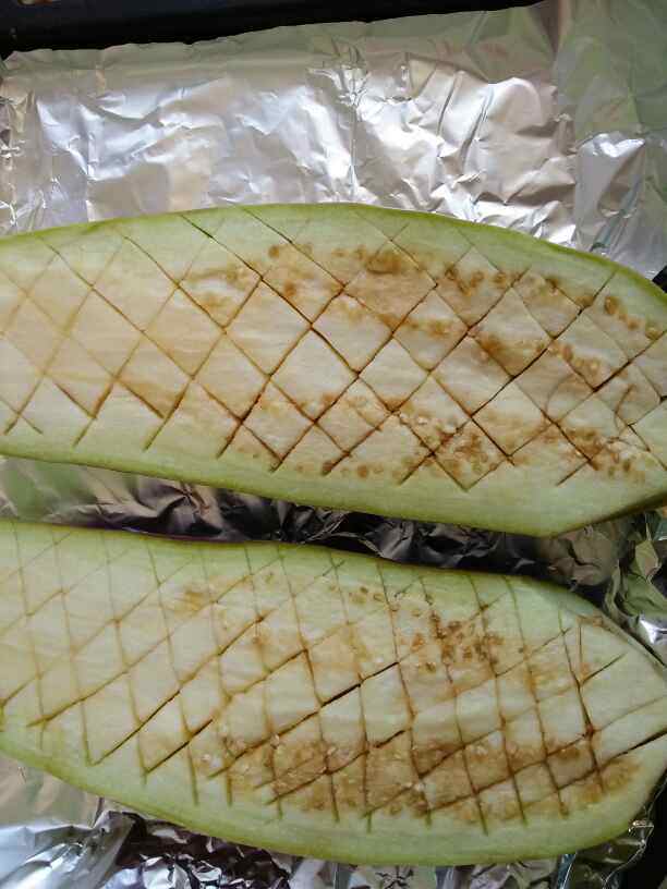 酱香肉沫烤茄子步骤2