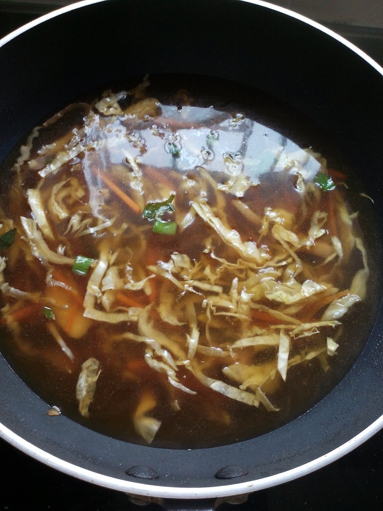 肉丝汤面步骤6
