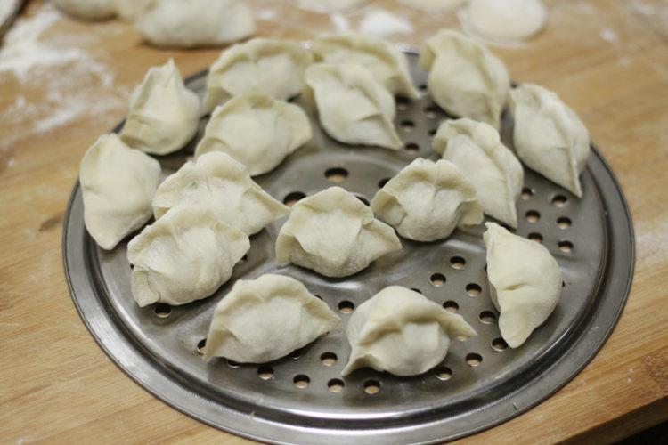 芹菜胡萝卜鲜肉饺子步骤14