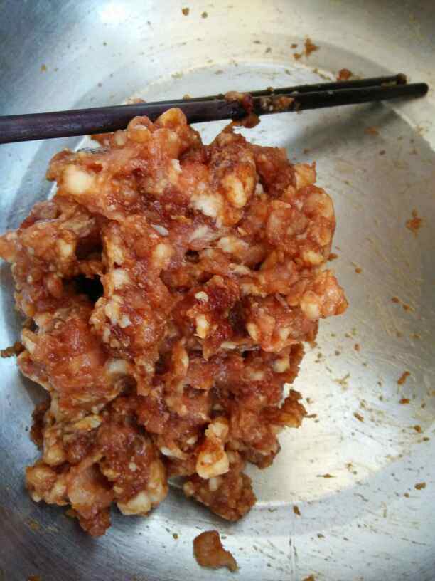 豆角肉馅包步骤5