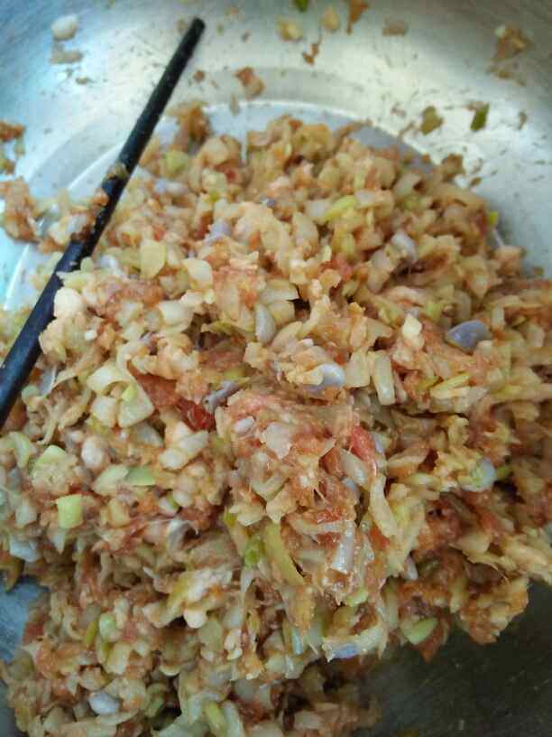 豆角肉馅包步骤10