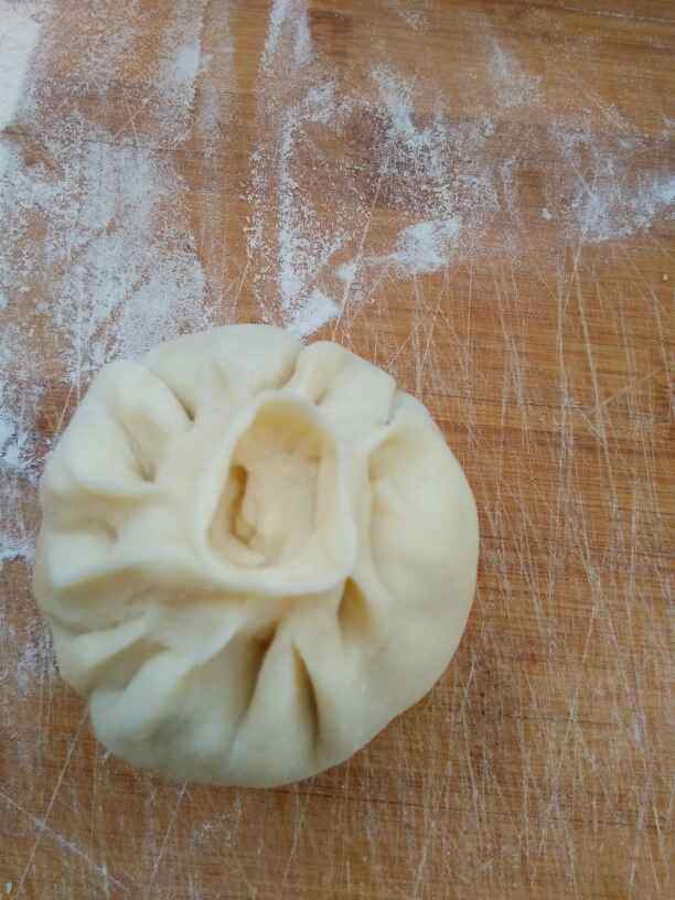 豆角肉馅包步骤14