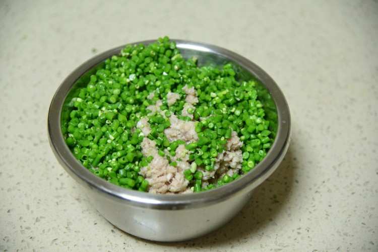 豇豆猪肉生煎包步骤8